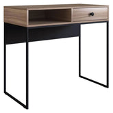 Mesa Escrivaninha Home Office com Gaveta e Nicho para Trabalho ou Estudo  ProDecor Preto